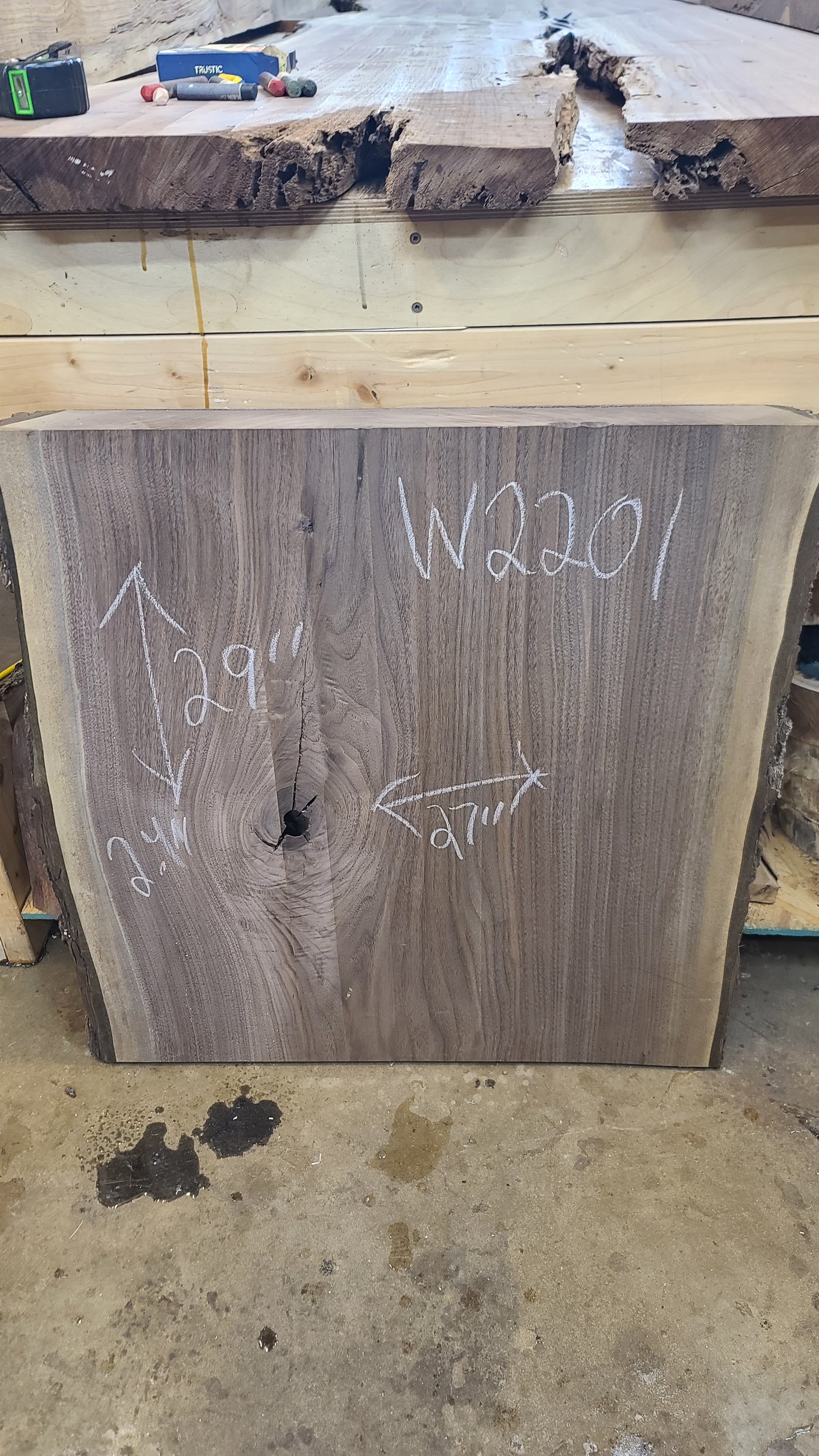 Black Walnut slab