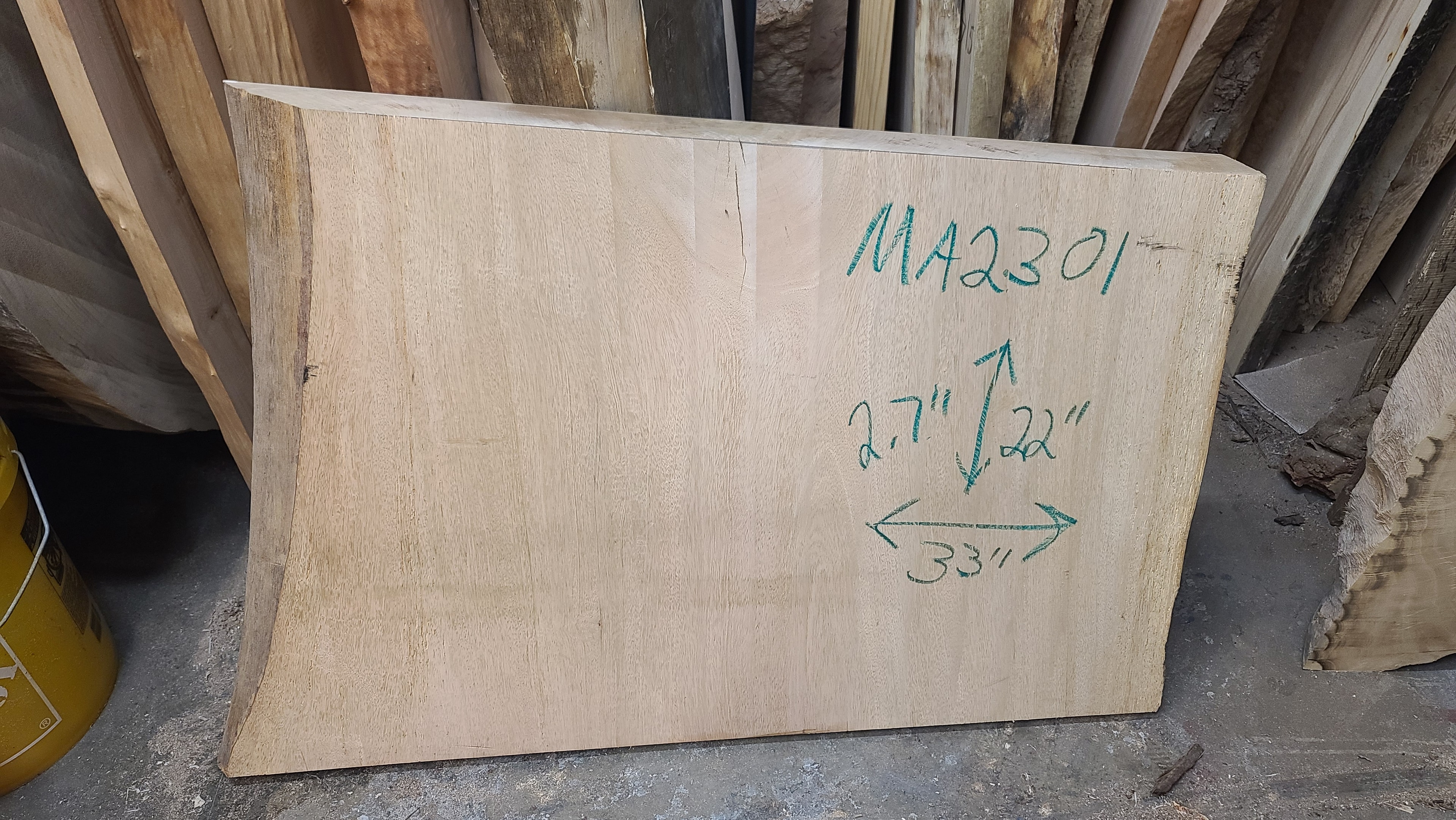 Mango slab