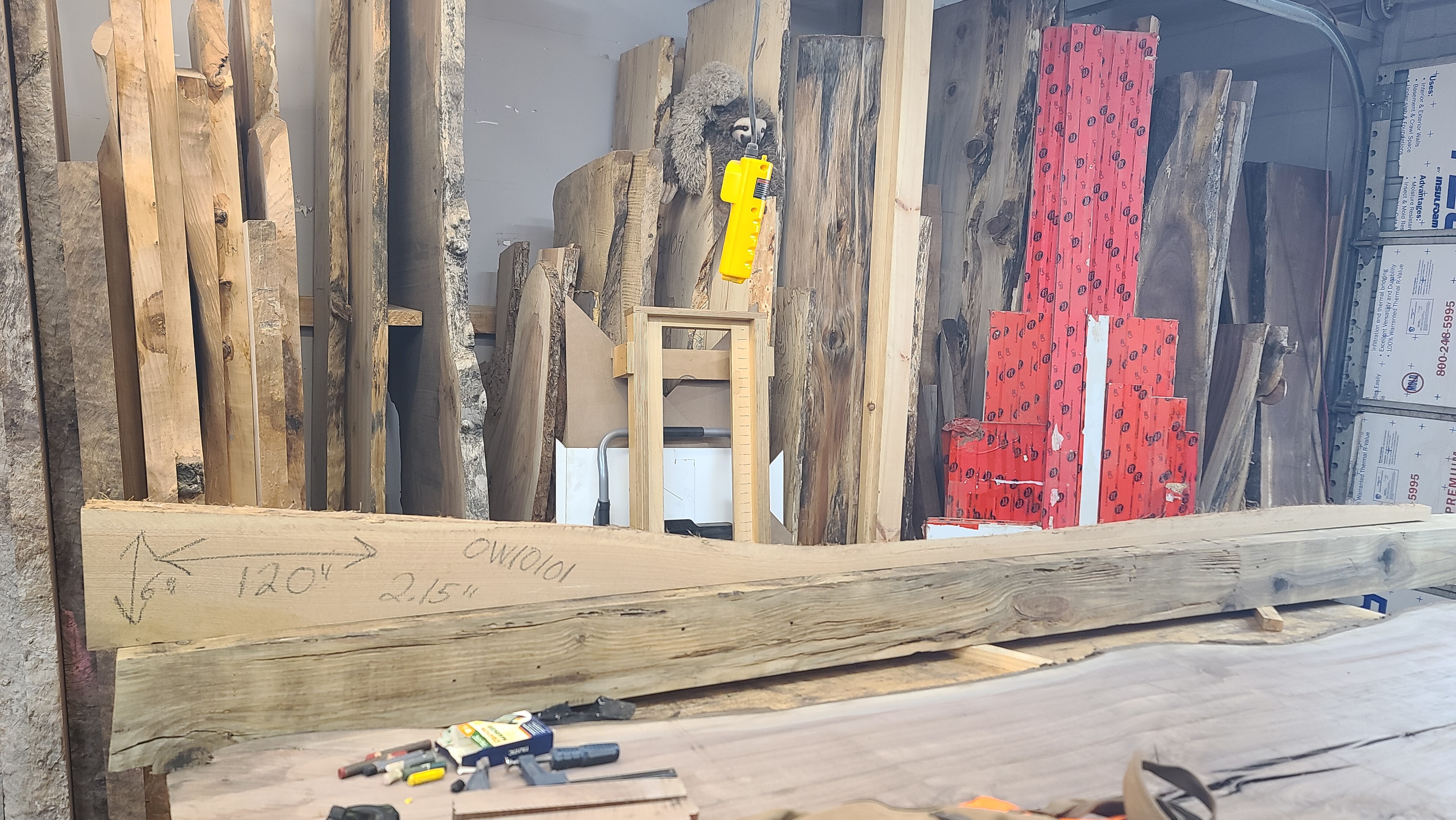 White Oak slab